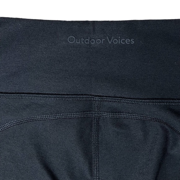Outdoor Voices Leggings XS Warmup Mid Rise 7/8 Length Gym Work Out Athleisure - Picture 7 of 9